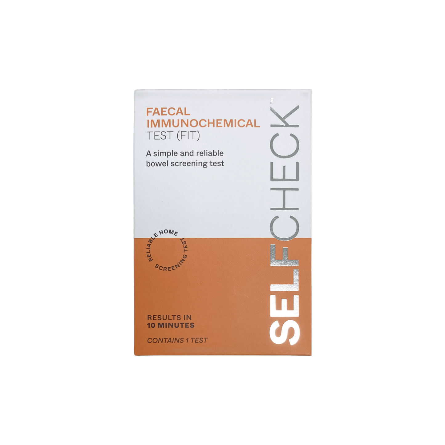 Bowel home health test kit using the FIT (faecal immunochemical test)