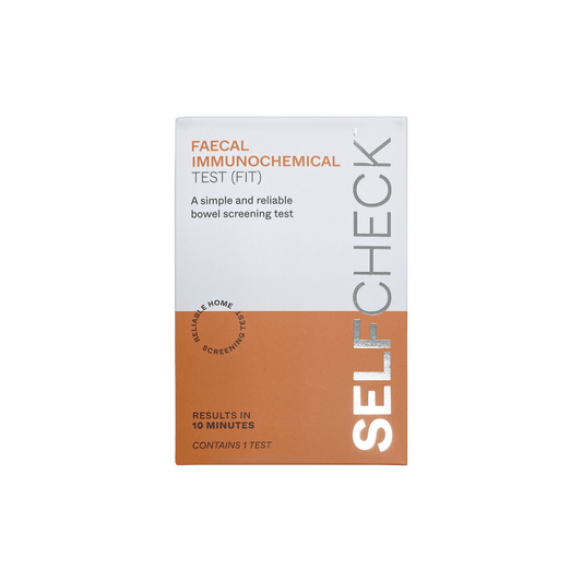 Bowel home health test kit using the FIT (faecal immunochemical test)