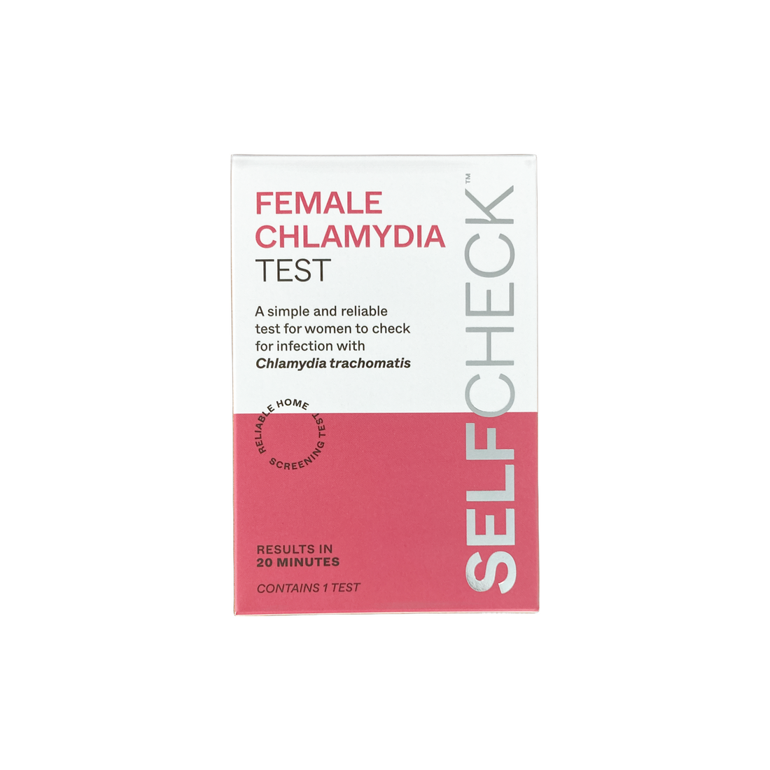 Female Chlamydia Test Kit | Home Vaginal Swab | SELFCHECK