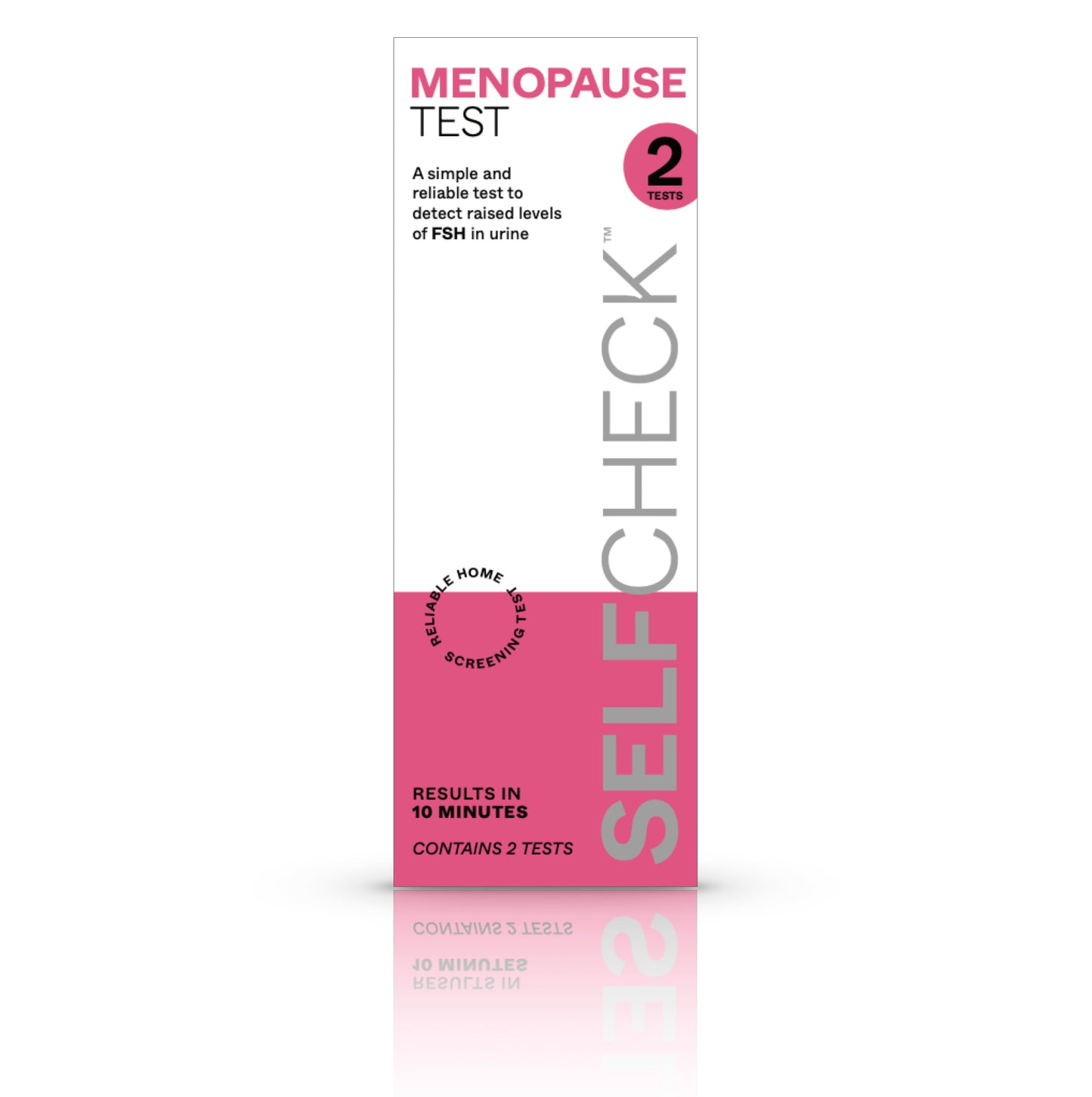 Menopause Test (FSH) | Urine Home Test | 2 Tests Included | Results in 10 Minutes