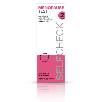 Menopause Test (FSH) | Urine Home Test | 2 Tests Included | Results in 10 Minutes